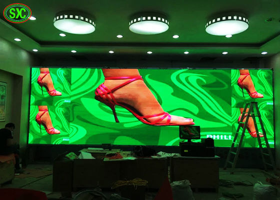 Buen precio P3 el panel video a todo color interior del alquiler de la etapa de la pantalla 576x576 de la pared del smd 2121 en línea