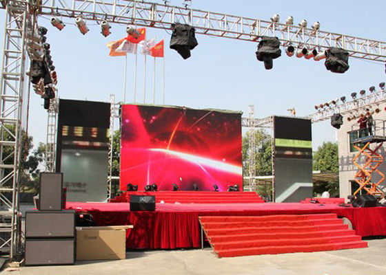Buen precio P5 de aluminio de fundición en exteriores evento de la iglesia escenario de fondo alquiler de pantalla de video en línea
