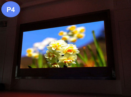 Buen precio SMD LED para interiores Pantalla de chaming centro comercial P4 pantalla LED mientras tanto WIFI 3G LISN control de publicidad comercial pantalla LED en línea