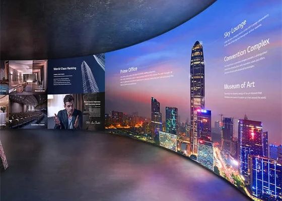 Relación de contraste 3.9mm Display LED de alquiler de aluminio y magnesio de aleación de gabinete de 14-16 bits Grayscale