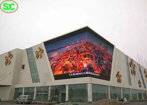 P10 impermeable que hace publicidad de la pantalla LED al aire libre IP65 de las carteleras del LED