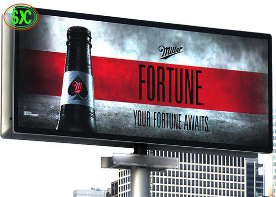 La pantalla LED a todo color al aire libre brillante estupenda P5 IP65 fijó la muestra llevada instalación para el anuncio comercial