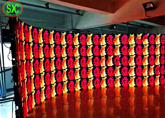 Buen precio La publicidad interior llevó la pared video de la pantalla fija de alquiler de la instalación de la exhibición P4.81 P3.91 para el acontecimiento en línea
