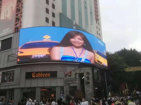 Alto brillo buen precio exterior p6 pantalla LED a todo color publicidad LED video billbo de pared