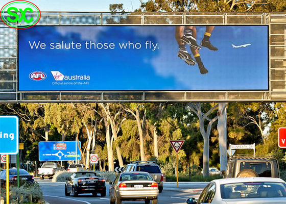 SMD P10 que hace publicidad de la pantalla de la pantalla LED del RGB al aire libre con Nationstar, ahorro de energía