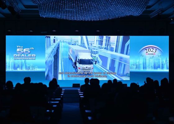 Panel de pared de vídeo LED sin mosaico y ultraclaro P2.5 SMD2020 1300cd/m2