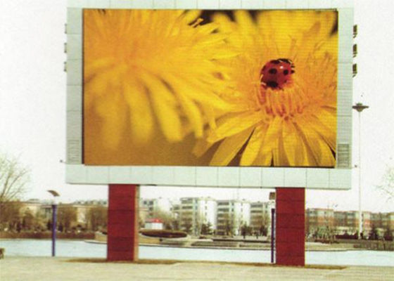 Display LED de color completo para publicidad Billboard P10 para instalación fija en centros comerciales