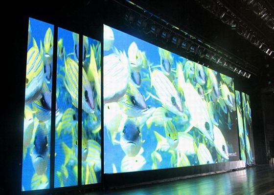 Buen precio Pantalla de pantalla LED de color completo de SMD P2 ultra delgado para salones de bodas de escenario en línea