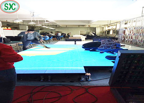 Buen precio SMD3528 Light Up Dance Floor 320x160mm Modulo Led, 960 X960mm El gabinete Led en línea