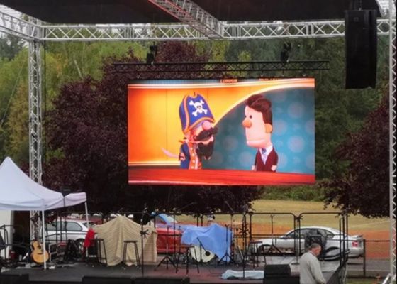 P8 Modulo de pantalla de alquiler de LED exterior impermeable tamaño 192mm X192mm