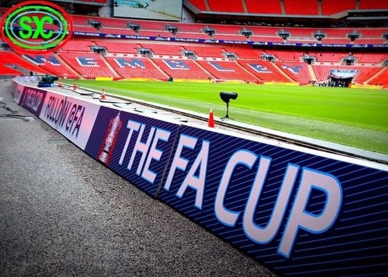 Experimenta la claridad de las paredes de video del estadio P 8SMD Resolución de 15625 píxeles/m2