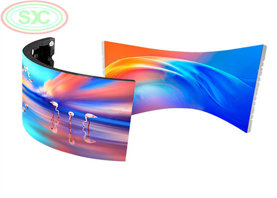 Flexible Blanda P3 P4 P2.5 módulo plegable circular SMD 2121 Soft Circle Video Pared