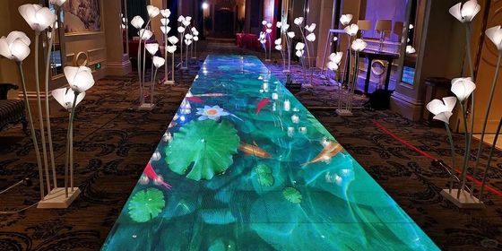 Buen precio Crear un ambiente inolvidable con nuestro control de la pista de baile LED RGB 3IN1 Iluminación de piso Efecto de iluminación brillante en línea
