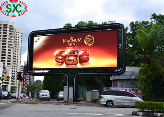 Buen precio la ejecución al aire libre a todo color de la publicidad al aire libre p4 256*128 del smd digital de alta resolución del módulo llevó la exhibición en línea