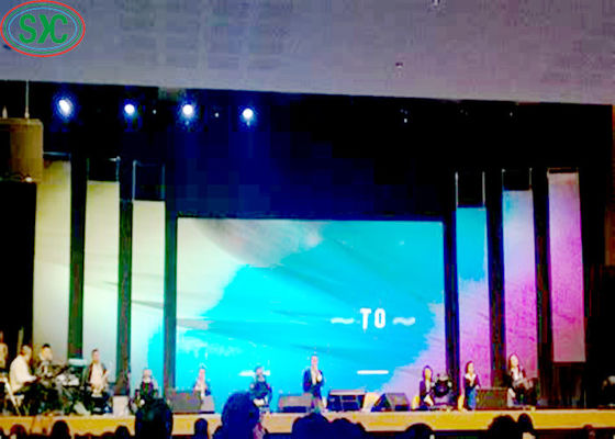 Epistar Chip Indoor P3 Stage LED de pantalla de aluminio fundido con acero y acero