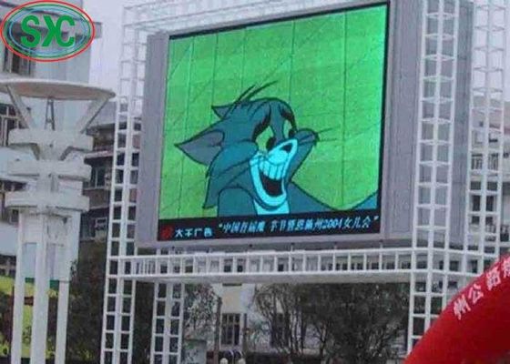 Color completo P6 Edificio al aire libre calle cartelera de vídeo pared pantalla grande de publicidad LED