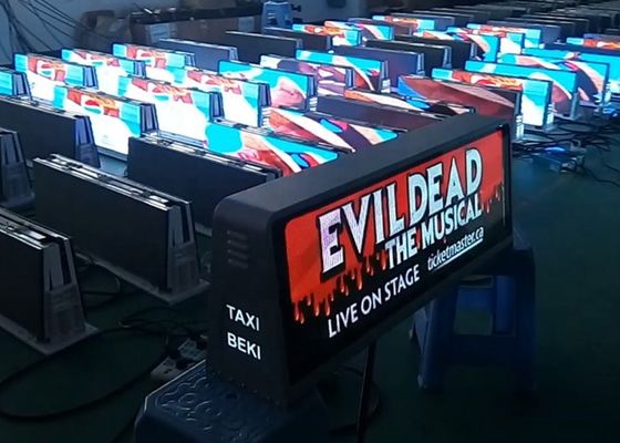 Modo de control asíncrono de conducción Panel LED de automóvil 96*32 Cm para automóviles y vehículos