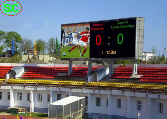 Buen precio Pantallas LED P6 del estadio del marcador del fútbol al aire libre con Nationstar LED en línea