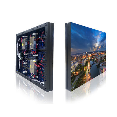 Buen precio P7.62 Pantalla de alquiler de LED para exteriores SMD3528 732mm X 732mm gabinete de hierro ultra delgado 3 años de garantía en línea