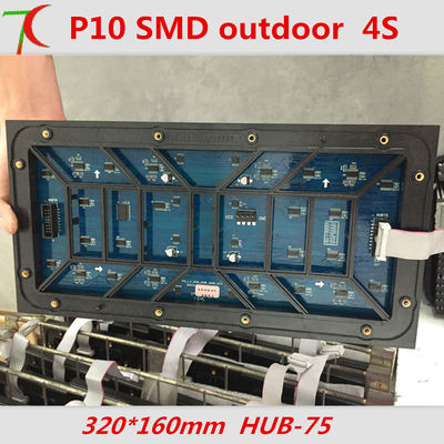 Buen precio Exploración de las pantallas SMD3535 1/4 de la publicidad al aire libre LED de IP65 P10 para el anuncio en línea
