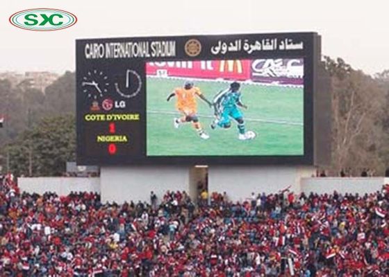 Buen precio Pantalla de aluminio fundido a presión P3.91 Pantalla LED de estadio, panel periférico LED 1/8 Modo de escaneo en línea
