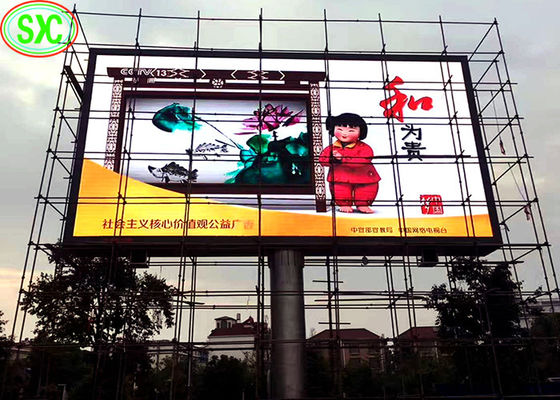 Buen precio Pantalla LED para publicidad al aire libre Pantalla P6 para publicidad al aire libre Chip Epistar En línea
