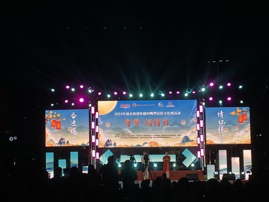 Ahorro de energía LED exterior de aluminio fundido a presión pantalla de color completo chip 3 años de garantía