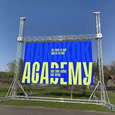 Buen precio Pantallas de aluminio para estadios de fútbol a prueba de agua en exhibición LED a todo color. Alquiler P4.81 en línea