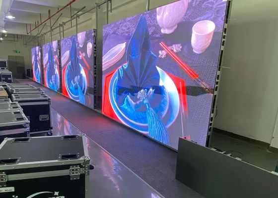 Buen precio Pantalla de alquiler LED de tamaño de panel de 500*500 mm con dimensiones de pantalla personalizadas en línea