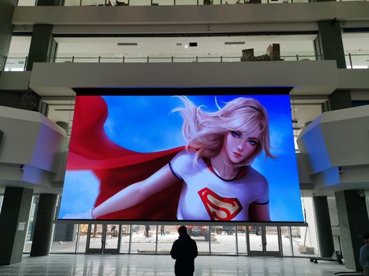 Buen precio Pantalla de aluminio fundido para publicidad pantalla LED grande HD P5 en un centro comercial en línea