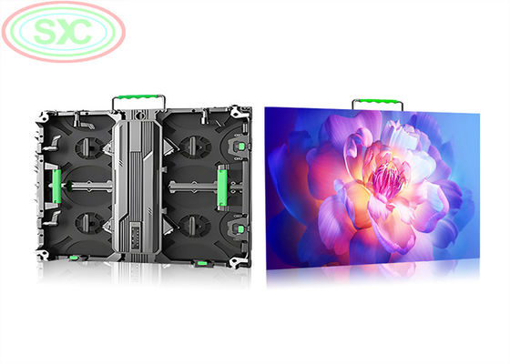 Buen precio P3.91 Escenario interior con pantalla LED a todo color de 500x500 mm Pared de vídeo de alquiler en línea