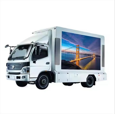 Buen precio Exterior Capacitación de camión de publicidad móvil LED pantalla P5 P6 P8 P10 Juego de fútbol Feria comercial LED pantalla de camión LED pantallas en línea