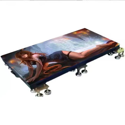 Buen precio Alta luminosidad Epistar Chip LED Floor de baile equipado con control RGB 3IN1 y etiqueta del cliente en línea