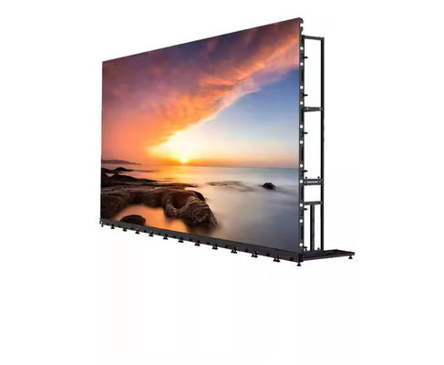 64*32 Resolución del módulo Pared de medios LED estable y 5000 horas Mtbf para imágenes personalizables