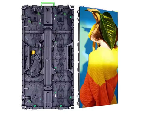 Buen precio Pantalla LED de aluminio fundido impermeable, P4.81 HD Panel de pared de video LED 250 * 250mm Módulo IP65 Escaneo 1/13 en línea