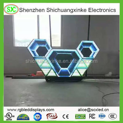 Poster digital interior con pantalla LED a todo color con hierro / aluminio fundido y Nationstar SMD 1515