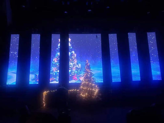 1000 Brillo de color completo Tablero LED interior Material de hierro / aluminio fundido para soluciones publicitarias