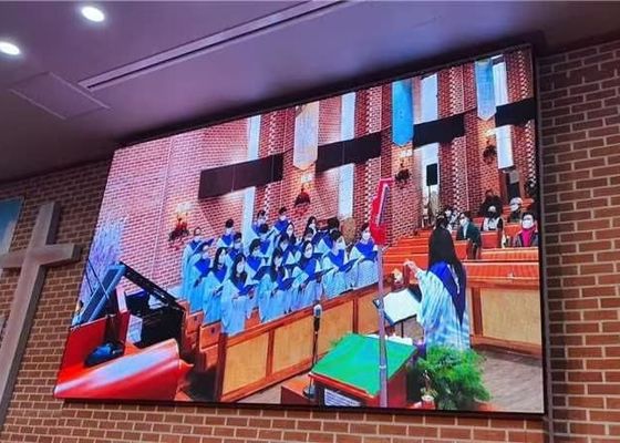 Almacenamiento de existencias Alquiler de pantalla LED con lámparas SMD2121 y material de gabinete de aluminio fundido a presión