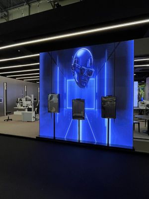Composición de píxeles 1R1G1B Pantalla LED GOB con módulo LED de 250x250 mm y densidad de píxeles de 262144 puntos por metro cuadrado, ideal para señalización digital