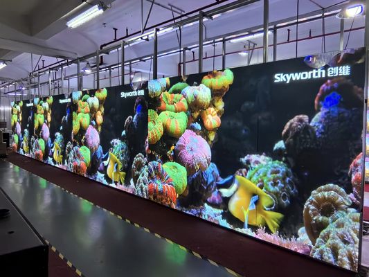 1000 bits de brillo GOB LED Display Densidad de píxeles 262144 puntos por metro cuadrado Modulo LED 250X250mm Ideal para publicidad interior y exterior
