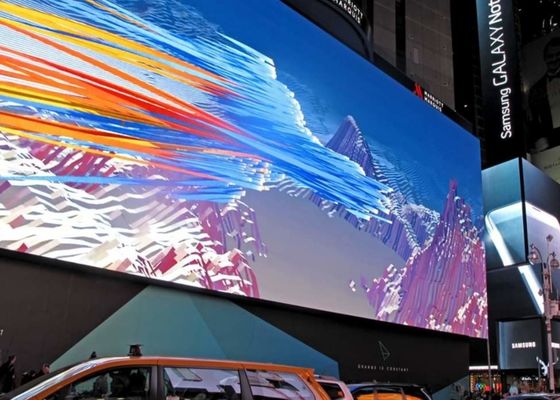 Buen precio Display LED de color completo al aire libre con encapsulación SMD2121 y voltaje de entrada AC 110/220V para publicidad llamativa en línea