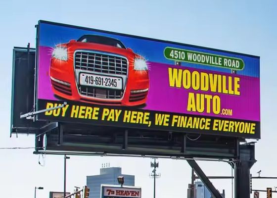 Real Pixel P5 P10 1R1G1B Mensaje digital Tableros de anuncios Publicidad ideal Muestras profesionales