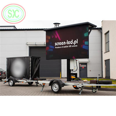Buen precio 60Hz Tasa de fotogramas P5 Camión móvil pantalla LED 5000-8000 Nits Brillo para la producción Nombre en línea