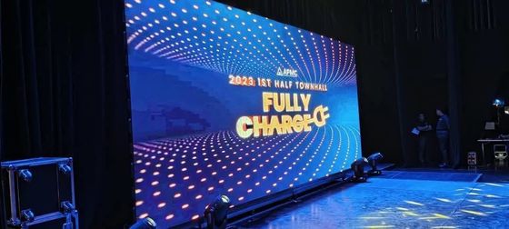 320*160mm Tamaño de módulo Pared de vídeo de diodo de montaje de superficie para contenido de vídeo dinámico