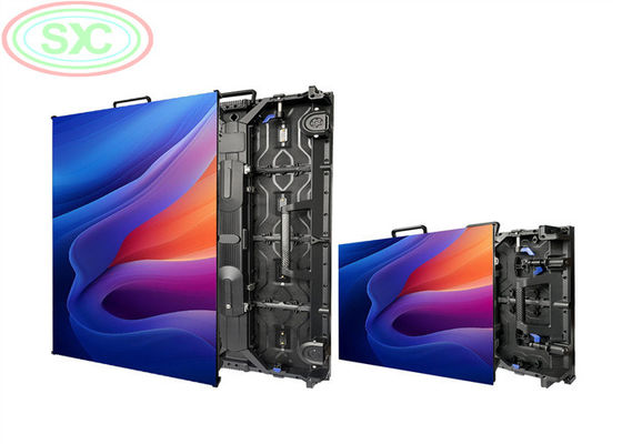 Mini pantalla pequeña P8 de fundición a presión pantalla de aluminio película de fondo panel de pared de vídeo mini monitor LED