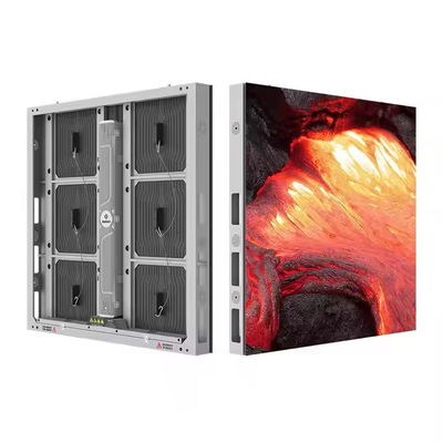 Buen precio P3.91 Pantalla LED a todo color exterior de aluminio fundido a presión con chasis de acero y verdadero píxel SMD3528 en línea
