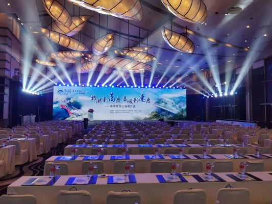 Buen precio IP65 Inodoro P5 Exhibición LED a todo color, pantalla de estadio para alquiler y publicidad en línea