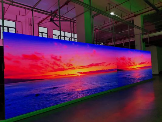 Buen precio SMD3535 Indoor HD Full Color P8 LED Display 8000cd LED Billboard 3 años de garantía en línea
