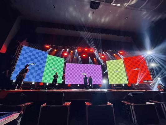 Epistar P4.81 Exterior Full Color LED Rental Screen 16,7 millones de colores de pantalla