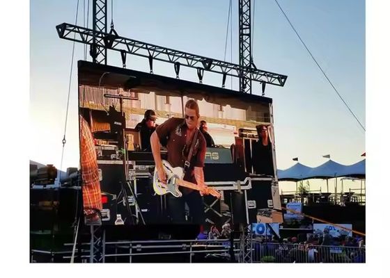 Buen precio Estadios deportivos y eventos deportivos Mantenimiento frontal Gran ángulo de visión P10 LED Video Wall HD en línea